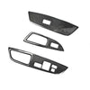 Hyundai Veloster 2011-2017 Real Carbon Fiber Window Lift Panel Cover Trim