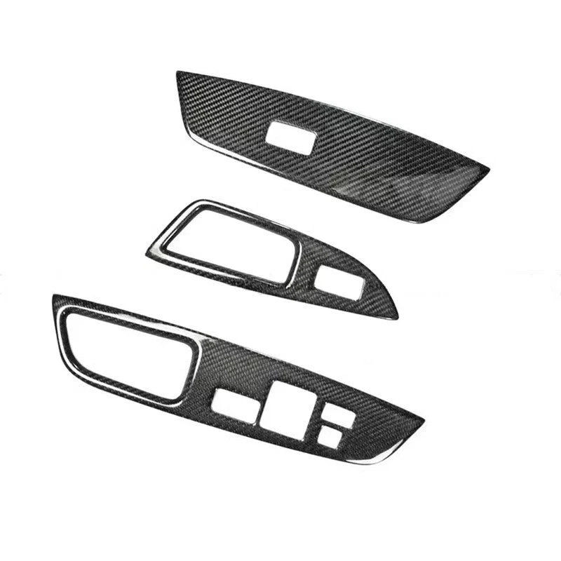 Hyundai Veloster 2011-2017 Real Carbon Fiber Window Lift Panel Cover Trim