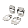 BMW F40 F45 G20, Benz C-Class, Maserati Silver Car Door Lock Protective Cover