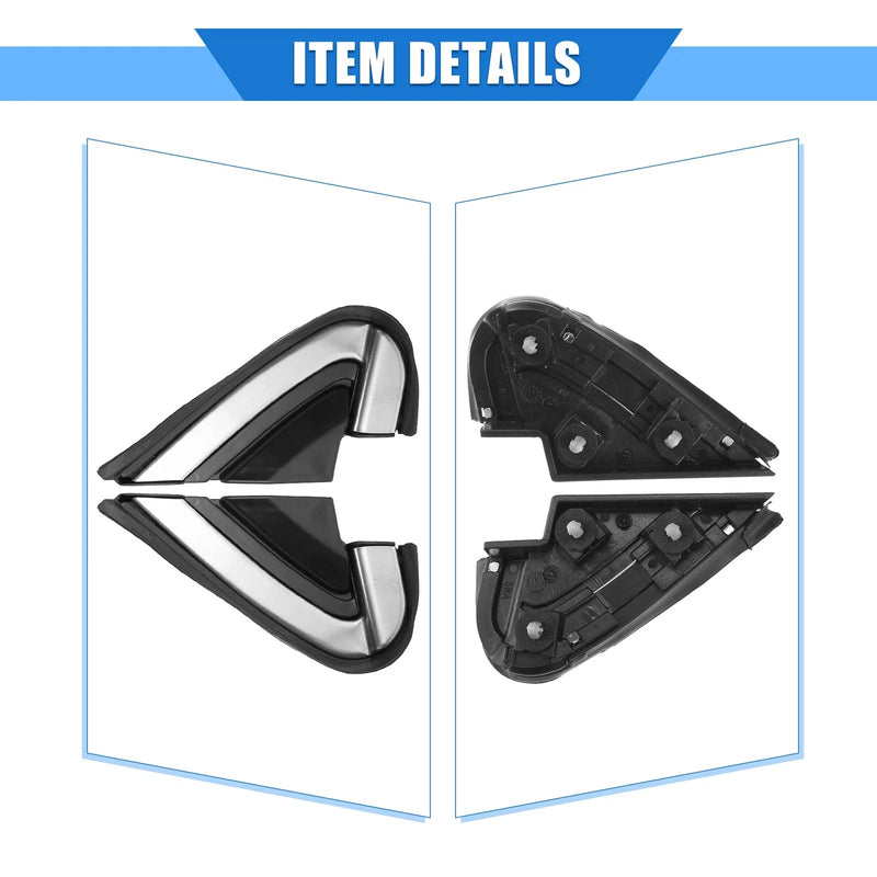 Honda CR-V 2 x Left Right Mirror Corner Triangle Fender Covers (2007-2011)