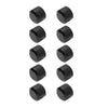 Harley Electra Glide, Road King 9mm-12mm Engine Screw Bolt Cover Caps Black