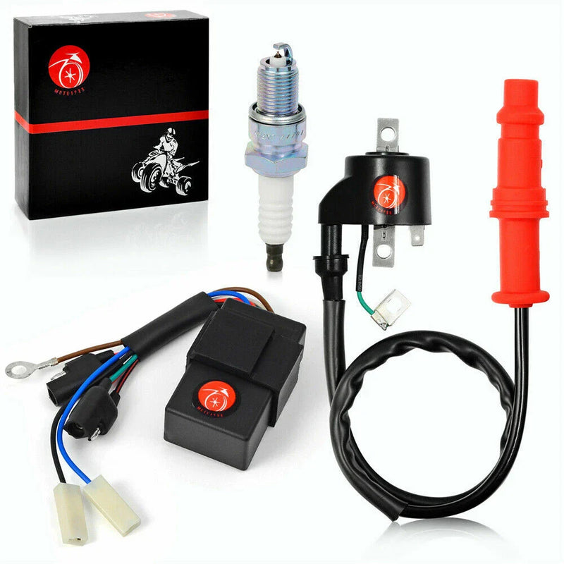 Polaris Sportsman 500 Ignition Coil & Spark Plug Kit (1996–2001)