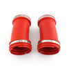 BMW R1200 GS Red L&R Air Intake Filter Cleaner Suction Pipe Ducts (2004-2012)