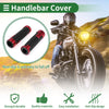 Motorcycle 7/8" 22mm Hand Grips Red