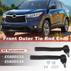 Lexus RX for Toyota Highlander 2 x Front Outer Tie Rod End Linkages