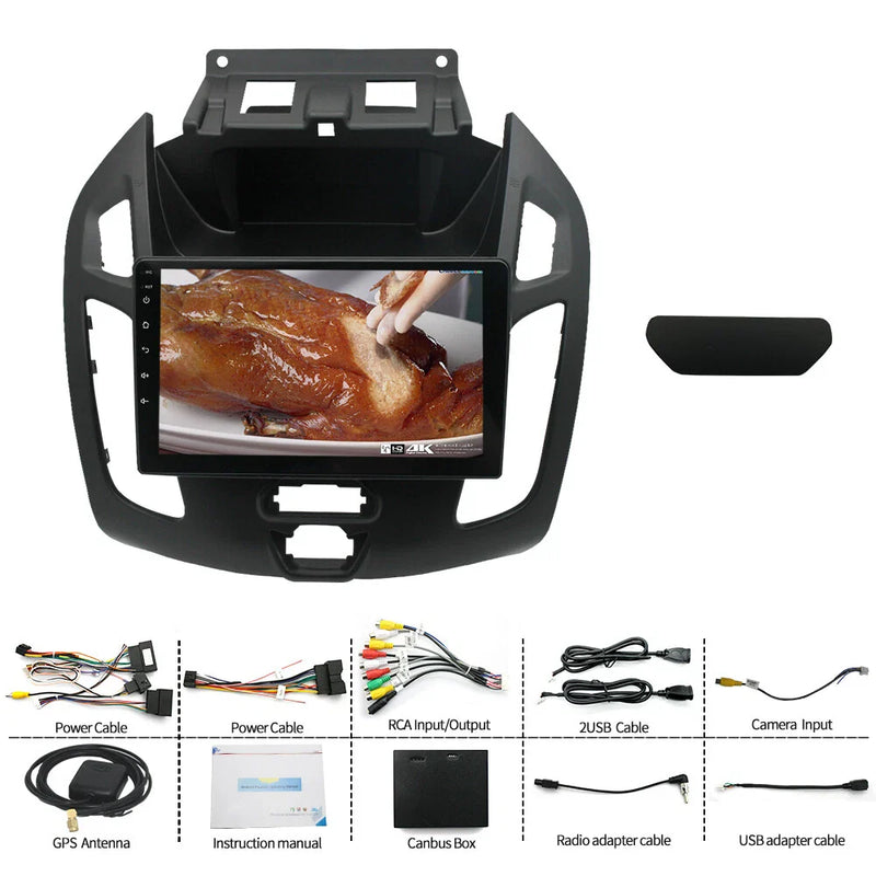 Ford Transit Tourneo Connect 9" Android 13 Stereo Radio GPS Head Unit (14-18)