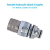Bobcat Hydraulic Female Flat Face Quick Coupler 46mm