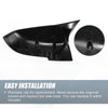BMW X1 328i 125i 330i 320i Gloss Black Rearview Mirror Cover Caps (2011-2015)
