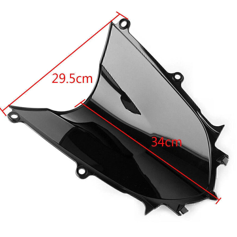 Yamaha YZF R6 Motorcycle Windshield ABS Double Bubble (2017-2018)