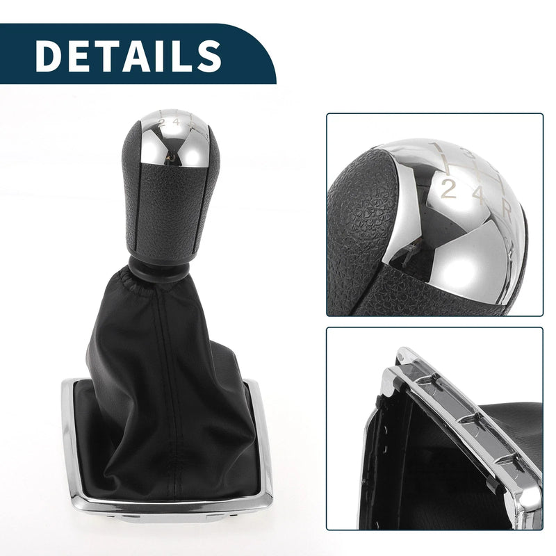 Ford Focus 5 Speed Manual Gear Shift Knob & Cover (2000-2011)