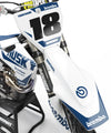 Husqvarna TC 50 Graphics Kit HAMMER WHITE (2017-2021)
