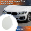 BMW 1 Series F20 Pure White Front Car Bumper Tow Hook Cover