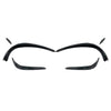 Mercedes Benz C-Class W205 6 x Front Bumper Lip Spoiler Fins (2015-2018)