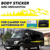 Truck SUV RV Trailer Camper Tree Mountain Forest Side Body Decal Sticker