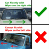 Windshield Wiper Arm L+R (RHD Fits Toyota Hiace Commuter KDH222 Van 2005-18 D07