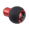 Universal Aluminum Car - Red 5 Speed Manual Gear Shift Knob Lever