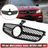 Mercedes Benz W204 C250 C300 C350 Glossy Black Front Bumper Grille (2007-2014)