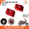 Honda MSX125 Grom 125 Red Valve Cover Guard Trim (2013-2023)