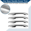 Honda Civic (2006-2011) Silver Tone Car Door Handle Cover Trim