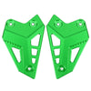 Kawasaki Z900 CNC Aluminum Heel Guard Set Green (2017-2020)