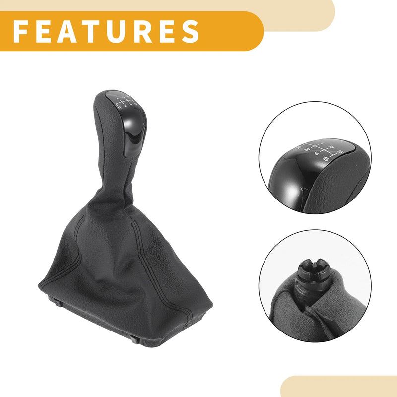 Mercedes-Benz E-Class 6 Speed Gear Shifter Knob & Cover (2002-2009)