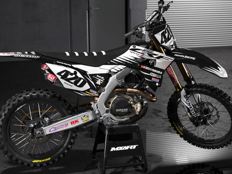 Honda CRF 50 (2004-2012) - Sharp Style Stickers Graphics Custom Decal Kit