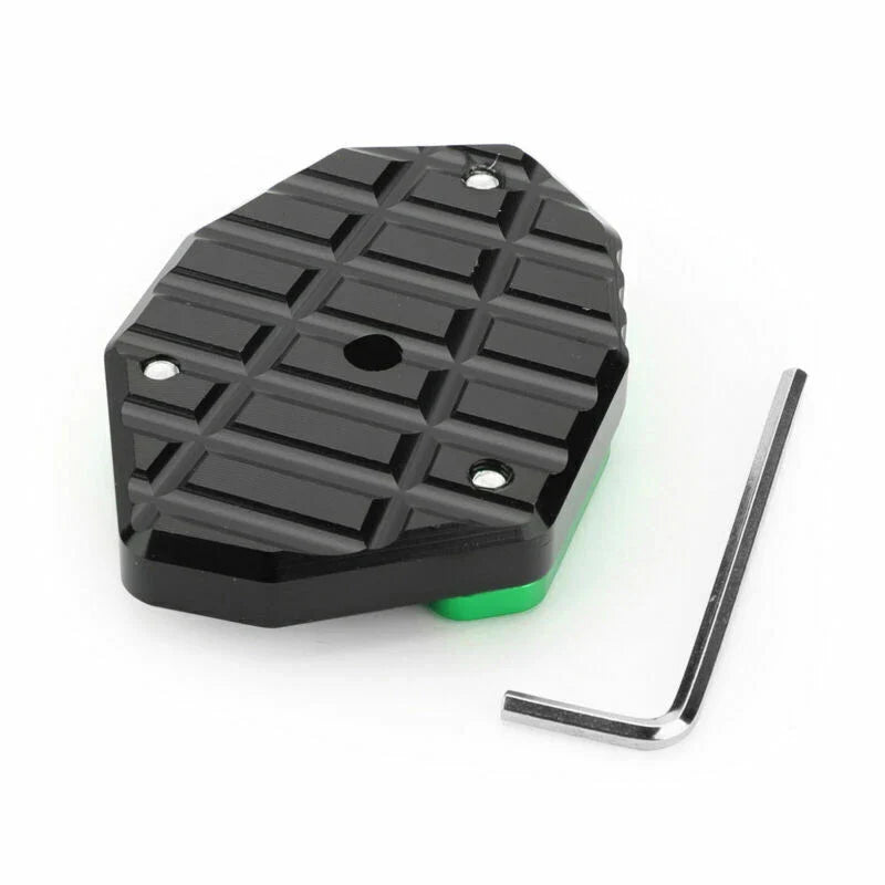 Kawasaki Z650 Z1000SX Green Side Stand Pad Extension (2017-2019)