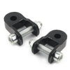 CRF50 KLX110 TTR50 DRZ110 Black 2 x Shock Absorber Extender Riser