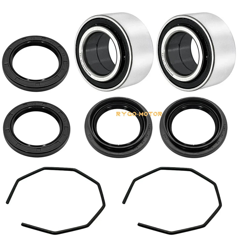 Arctic Cat ATV Bearcat Front Wheel Hub Bearings Seal Kit
