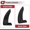 Jeep Grand Cherokee Set Black Plastic Steering Wheel Paddles (2014-2020)