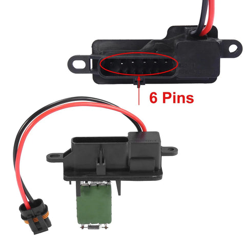 Chevrolet Astro Car Blower Fan Motor Resistor Replacement (1996-2005)