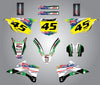 Kawasaki KX 100 Aussie Pride Style Custom Graphics (2014-2021)