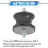 BMW 325is (1992 - 1995) Rubber Black 2pcs Auto Transmission Mount