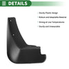 Ford Fiesta Hatchback Mud Flaps Splash Guards (2009-2012)