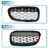 BMW 528i 535i 550i xDrive F10 Black Front Hood Bumper Grille
