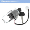 Hyundai Tucson Ignition Lock Cylinder with 2 Keys (2005-2009)
