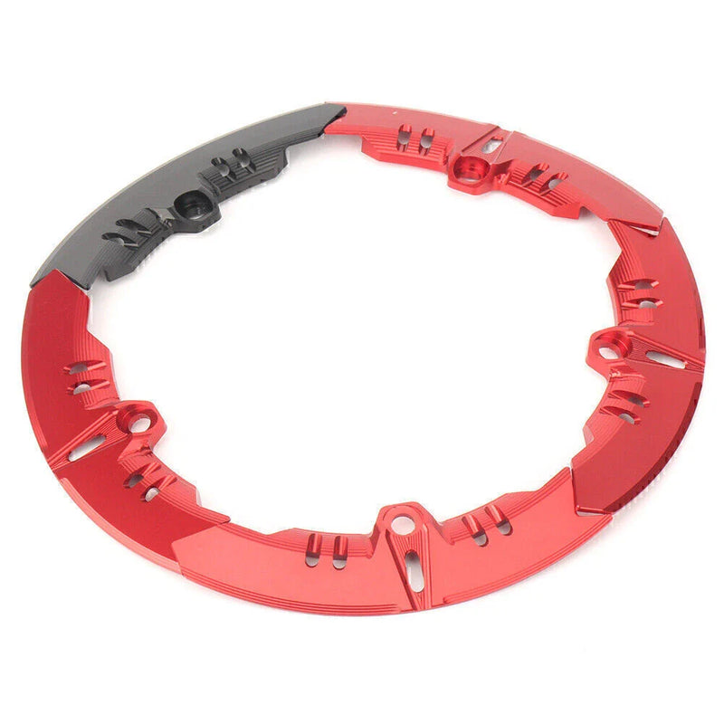 Yamaha TMAX 530 CNC Aluminum Transmission Belt Pulley Red Cover (17-18)