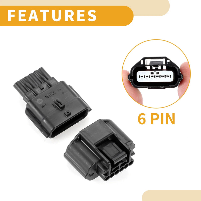 Honda 6 Pin Accelerator Pedal Sensor Connector (2001-2005)