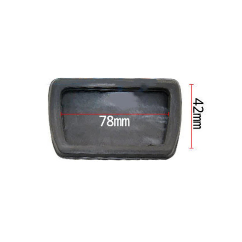 Lexus NX, Toyota Corolla, Matrix, Prius, Verso Rubber Pedal Cover (2015-2023)