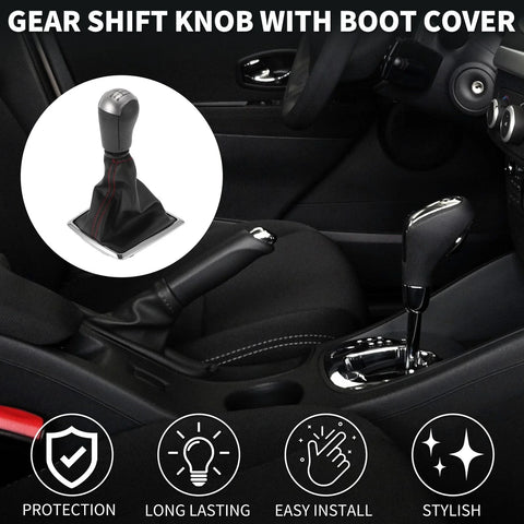 Ford Focus MK2 6 Speed Manual Gear Shift Knob & Cover (2004-2008)