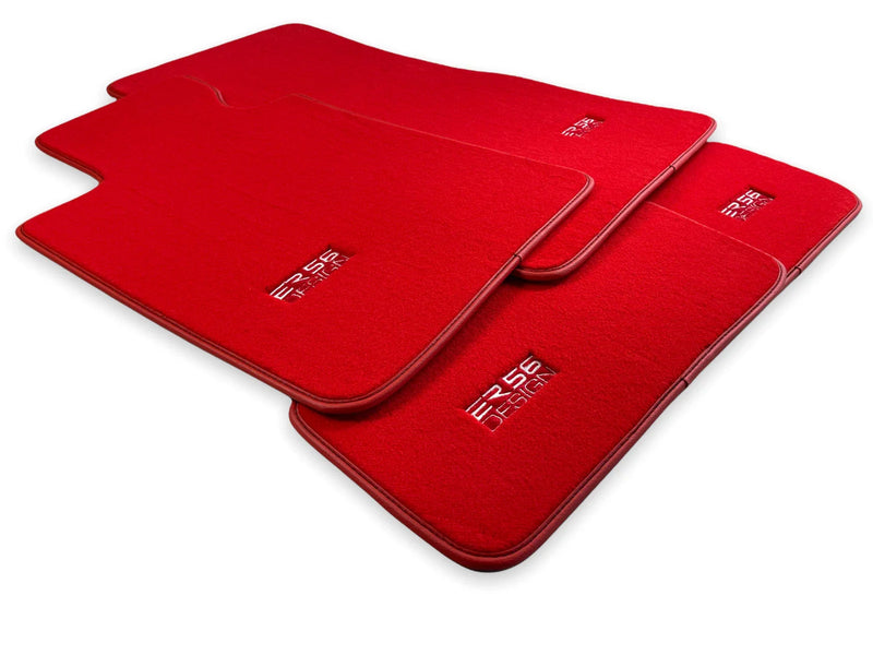 BMW 3 Series G20 G21 Premium Red Floor Mats (2019-2023)