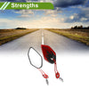 Motorcycle Mirror / M8/M10 / Rear View Mirror Polygonal Black Red Alloy