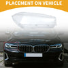 BMW X5 1 Pc Front Right Headlight Lens Cover (2014-2018)