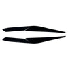 BMW X5 X6 G05 G06 Black Headlight Eyebrow Eyelids Covers (2023-2025)