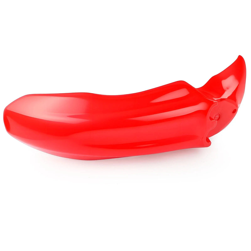 Honda CRF80F / CRF100F / XR100 / XR100R Front Fender Mud Guard Red