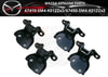Honda 2 x Front Door Hinge A&B Set