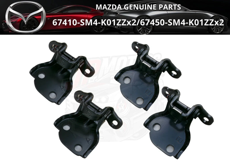 Honda 2 x Front Door Hinge A&B Set