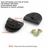 Harley Sportster XL883 / 1200 10x Battery Left Side Cover Clips (2004-2018)