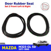 Door Rubber Weatherstrip Front L+R Fits Mazda 323 GLC GL RWD 5D WAG 1977-80