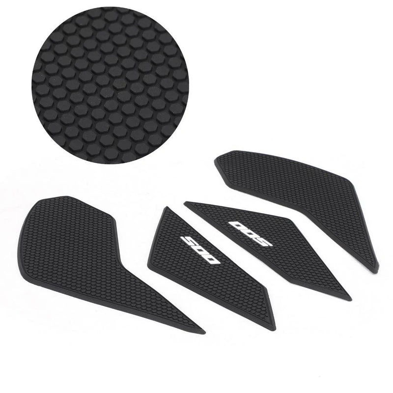 Honda CBR500R (2019-2021) Black 4 x Knee Pads Tank Side Protection